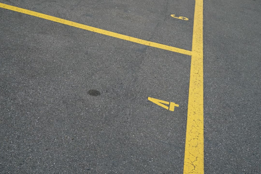 Two cars in a parking situation
