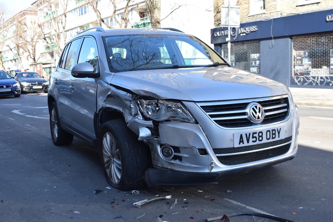 Traffic accident – documentation important before towing